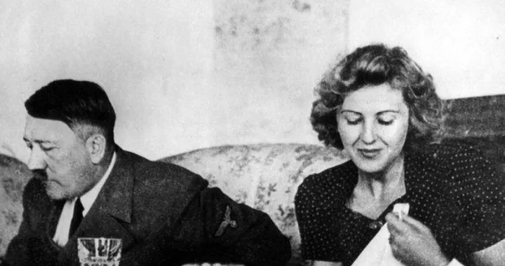 Adolf Hitler i Eva Braun/