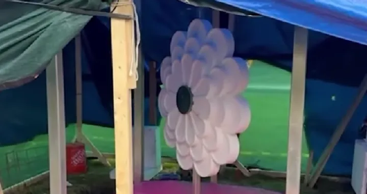 Cvijet Srebrenice ispred zgrade UN-a u New Yorku/Prtsc