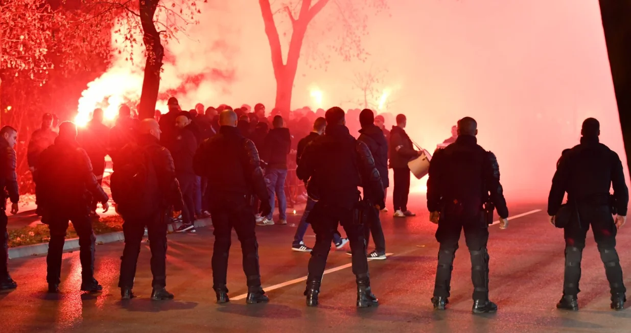 BH Fanaticosi ispred stadiona/Foto: 