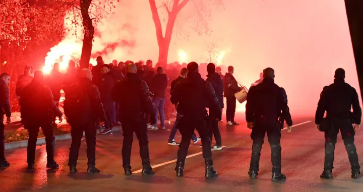 BH Fanaticosi ispred stadiona/Foto: 