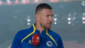 Džeko prokomentarisao pobjedu protiv Rumunije (FOTO: Screenshot/BHRT)/Foto: 