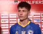 Bajraktarević je protiv Rumuna postigao sjajan pogodak (FOTO: Screenshot/BHRT)/Foto: 