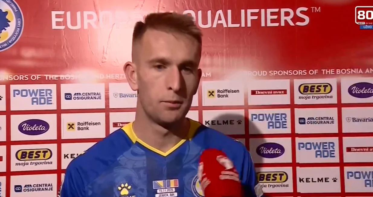 Memić najavljuje pobjedu Zmajeva u Beču (FOTO: Screenshot/BHRT)/Foto: 