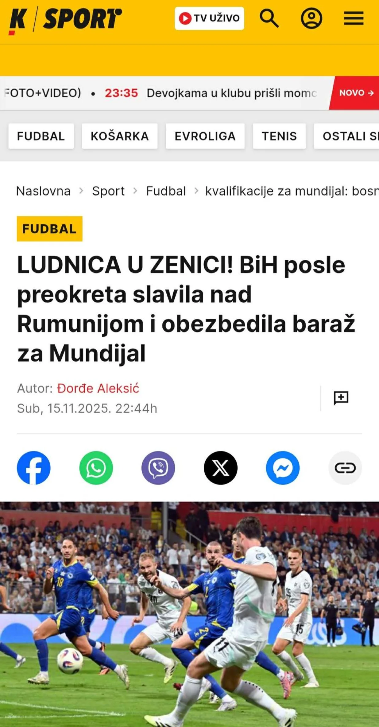 FOTO: Screenshot/Foto: 