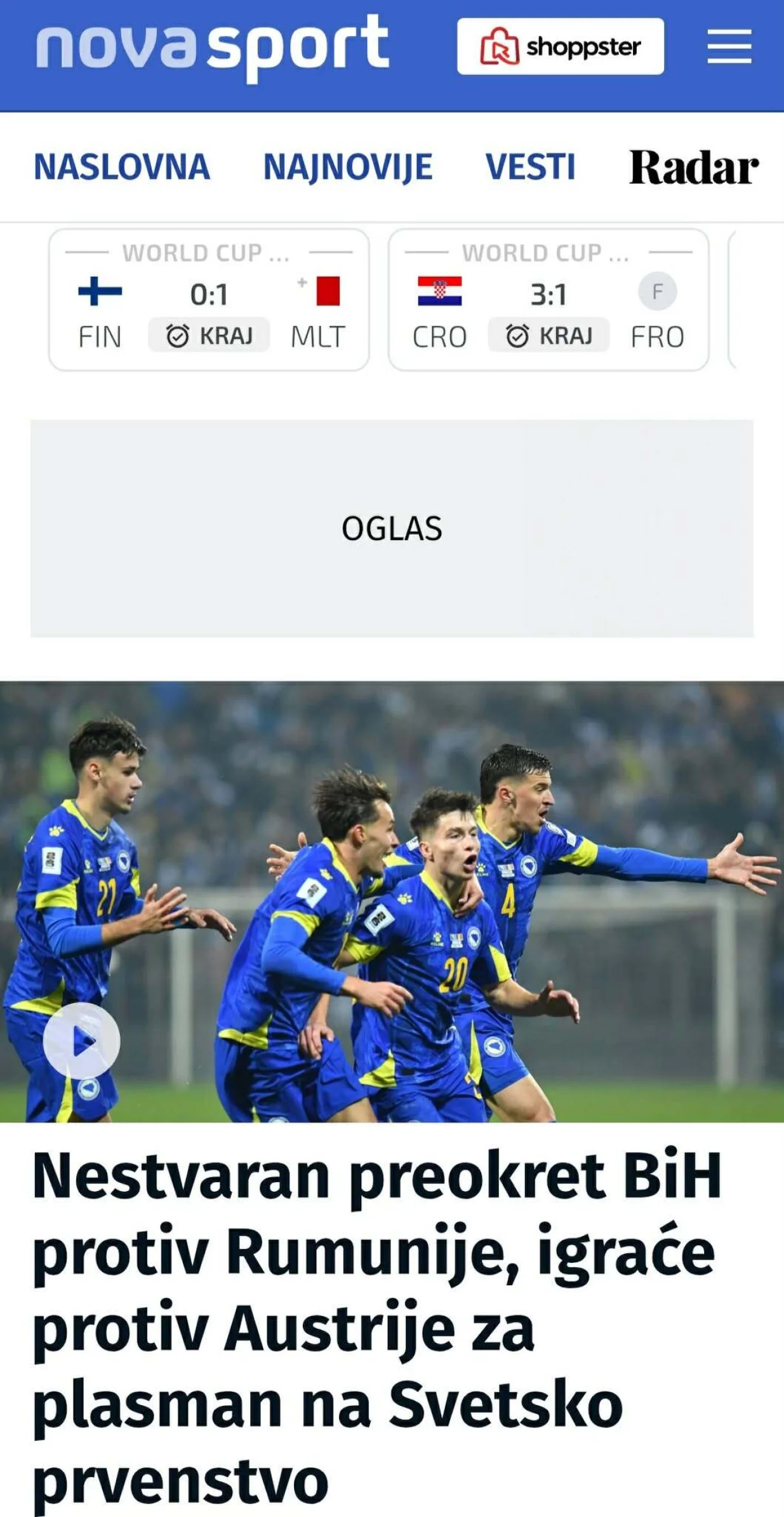 FOTO: Screenshot/Foto: 