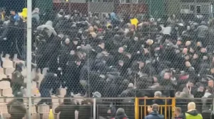 Navijači Rumunije brutalno pretučeni na Bilinom polju (FOTO: Screenshot)/Foto: 
