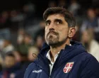 Soccer Football - World Cup - UEFA Qualifiers - Group K - Serbia v Latvia - Dubocica Stadium, Leskovac, Serbia - November 16, 2025 Serbia coach Veljko Paunovic before the match REUTERS/Marko Djurica/Foto: Marko Djurica