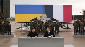 Sporazum između Ukrajine i Francuske potpisan je u zračnoj bazi Villacoublay/Screenshot X