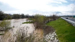 Poplava u Rajlovcu, izlila se rijeka Bosna/Damir Deljo