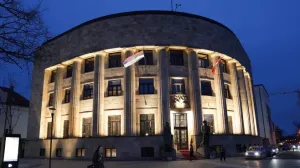 Palata predsjednika RS po noći, noć, Banja Luka/Tanjug/