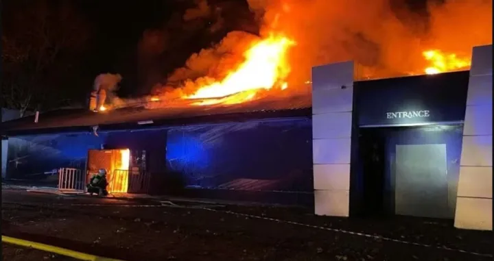 Požar, Beč, balkanska diskoteka, diskoteka Village/Heute.at