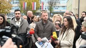 Draško Stanivuković, gradonačelnik Banje Luke, press konferencija/Dražen Pozderović