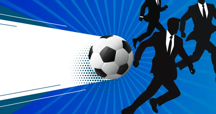 vizual za kolumnu adamira jerkovića Nogometaši predriblali političare/Benjamin Krnić