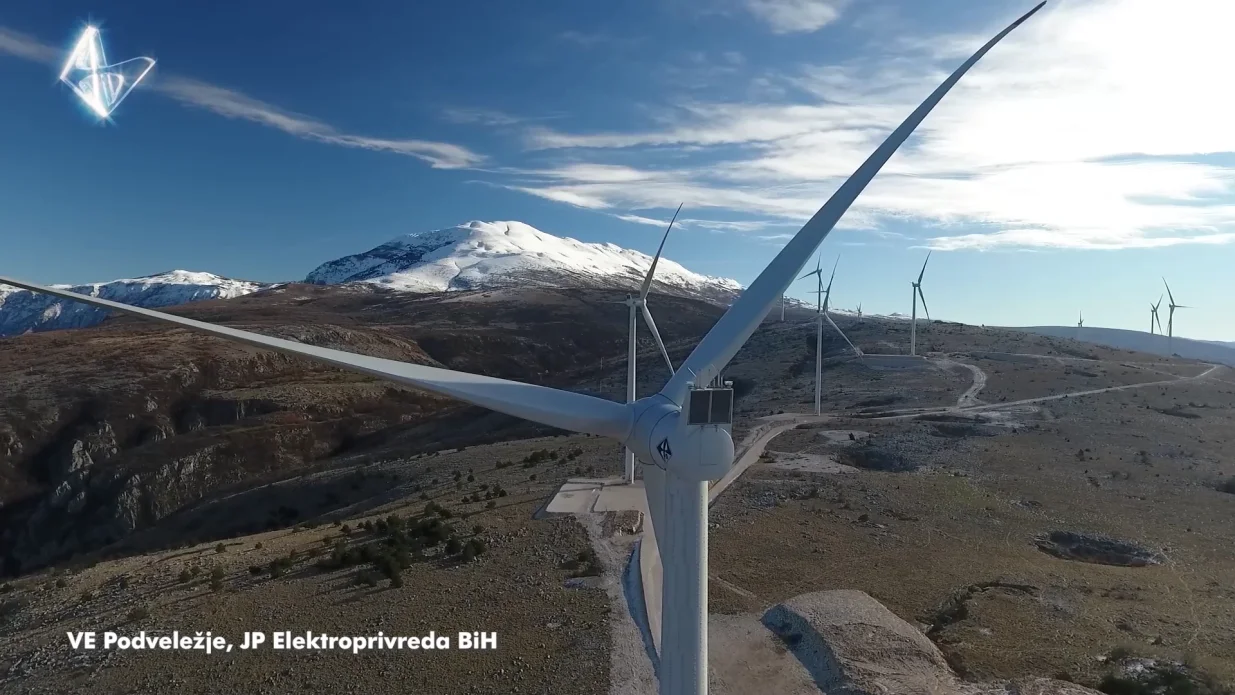 Vjetroelektrana Podveležje, Elektroprivreda BiH/Foto: Epbih