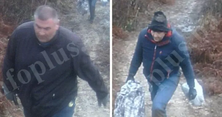 Velemir Gordeljević Vekac, pljačkaš, Kalesija, snimljen sa saučesnikom na području Šekovića/Infoplus