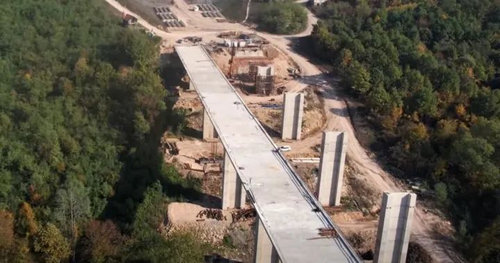 koridor 5C, vijadukt putnikovo brdo/Screenshot 