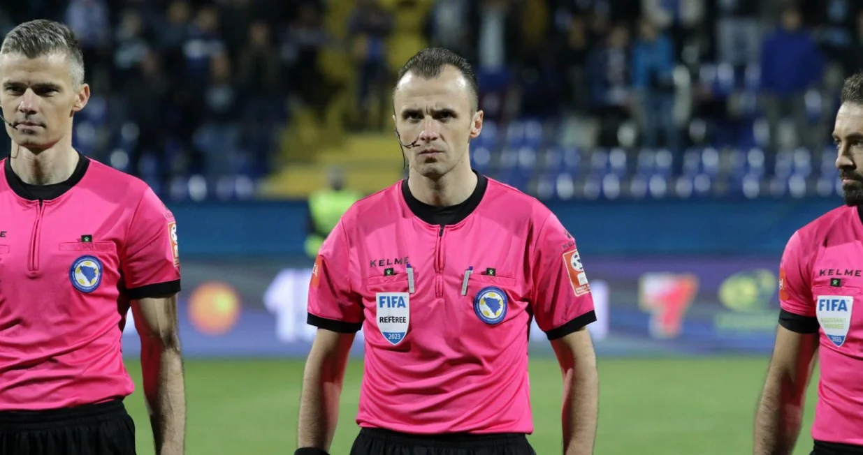 Davor Beljo, Irfan Peljto, Amer Macić Željezničar - &Scaron;iroki Brijeg/Foto: 