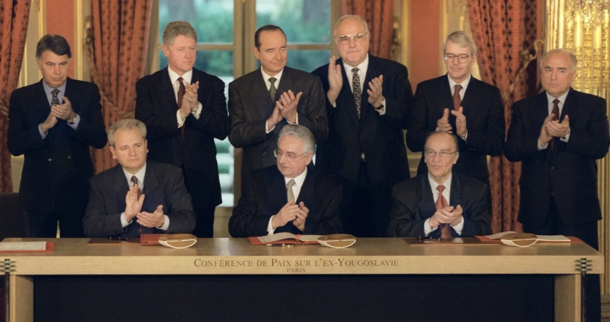 Potpis na Dejtonski sporazum/