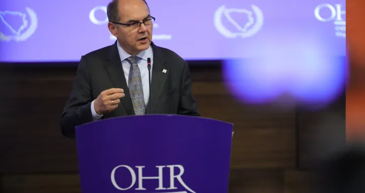 Konferencija za medije visokog predstavnika Christiana Schmidta i direktora Međunarodne akademije nirnberških principa, profesora Christopha Safferlinga/Senad Gubelić