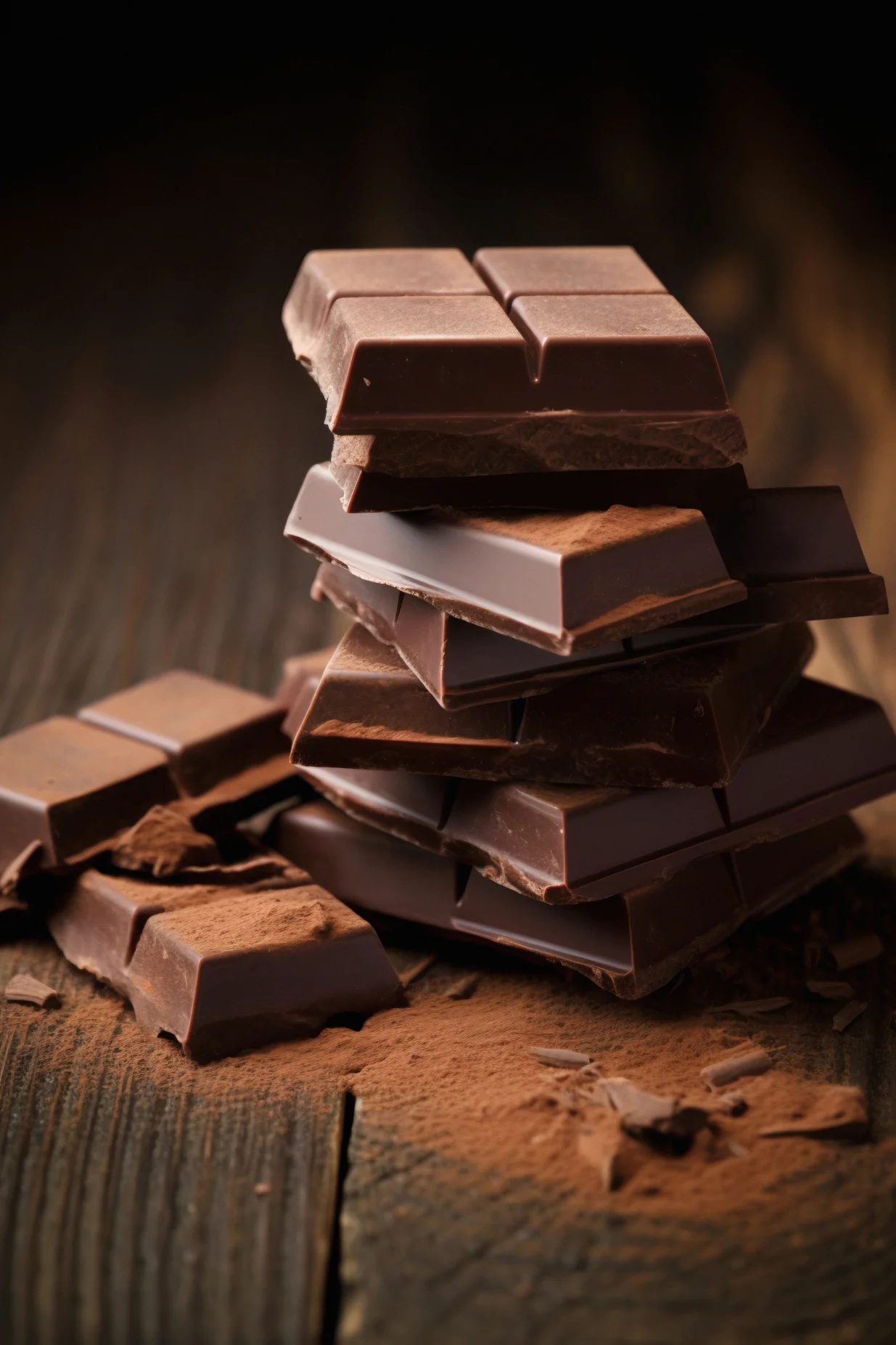 čokolada, praline ilustracija/Freepik