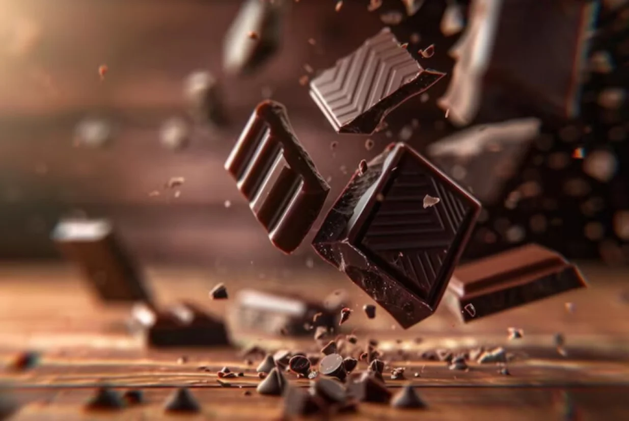 čokolada, praline ilustracija/Freepik