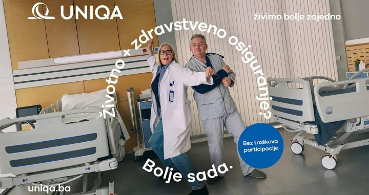 Klijenti UNIQA osiguranja sada štede 20% na troškovima liječenja/