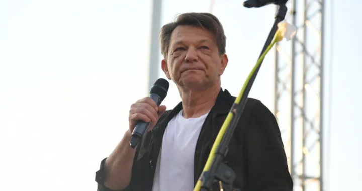 Bjelogrlić tokom obraćanja/ Nova.rs/