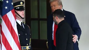 Američki predsjednik Donald Trump dočekao je ukrajinskog predsjednik Volodimira Zelenskog u Bijeloj kući; 18.8.2025./Fatih Aktaş