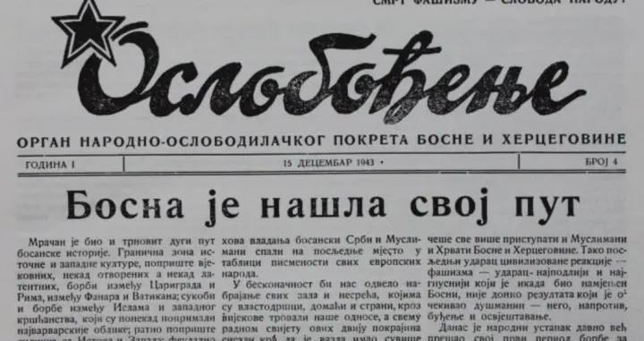 oslobođenje, broj 4, dan državnosti, zavnobih, 1943/