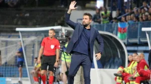 FK Željezničar - NeftchiAdrian Mutu/Foto: 