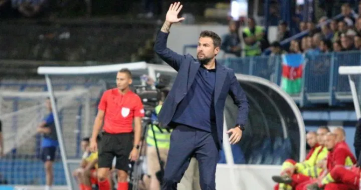FK Željezničar - NeftchiAdrian Mutu/Foto: 
