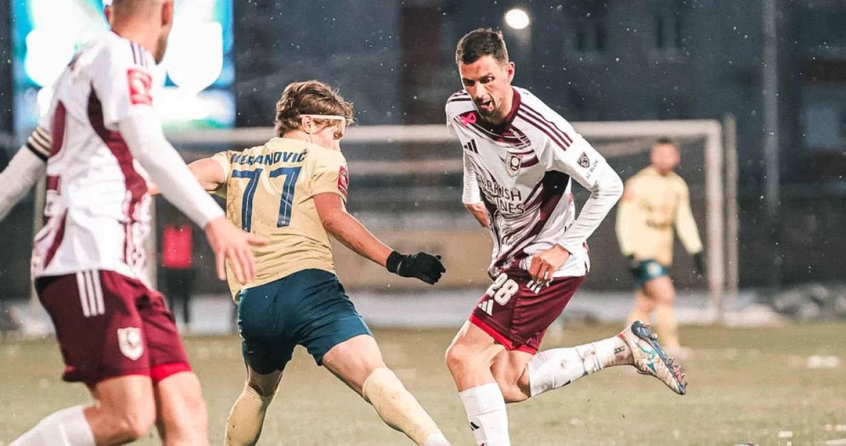 Detalj sa utakmice Rudar - Sarajevo (FOTO: FK Sarajevo)/Foto: 