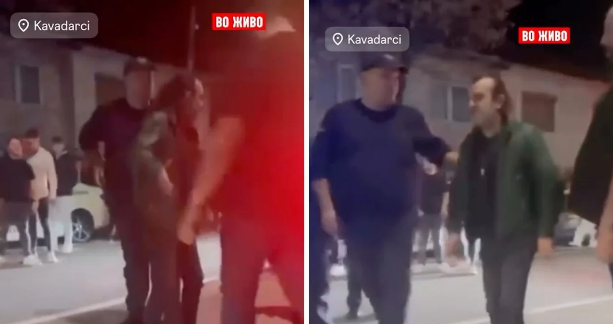 Aca Lukas negoduje dok ga privode/Instagram