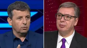 Nebojša Vukanović i Aleksandar Vučić/Lejla Sofradžija