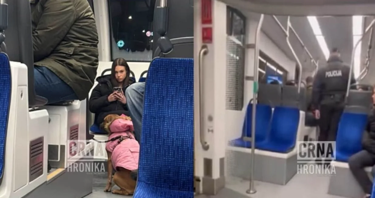 Vozač GRAS-a istjerao djevojku iz tramvaja zbog psa/Crna Hronika/Crna Hronika