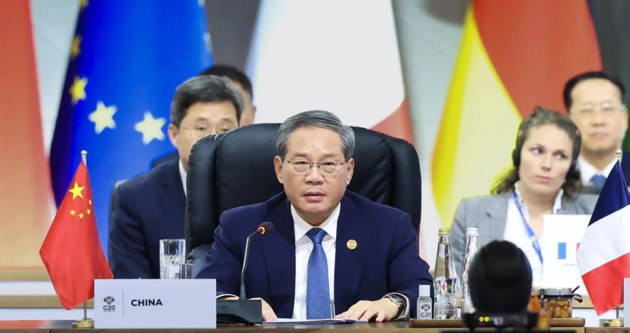 Kineski premijer pozvao zemlje G20 na širu globalnu saradnju za razvoj/