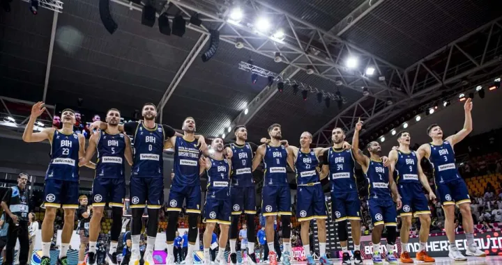 Košarkaška reprezentacija BiH (FOTO: FIBA)/Foto: 