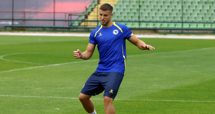 Trening fudbalske reprezentacije BiH na stadionu Ko&scaron;evo/Foto: Sanel Konjhodžić/sport1