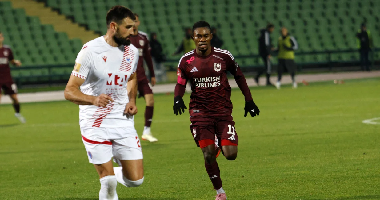 Slobodan Jakovljević i Francis Kyeremeh/Foto: 