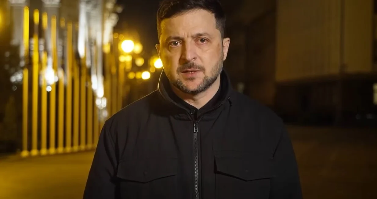 Volodimir Zelenski/Screenshot/