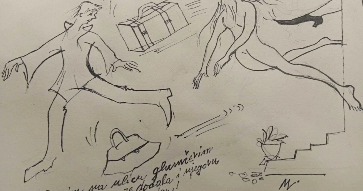 Ilistracija: MAHMUD LATIFIĆ/