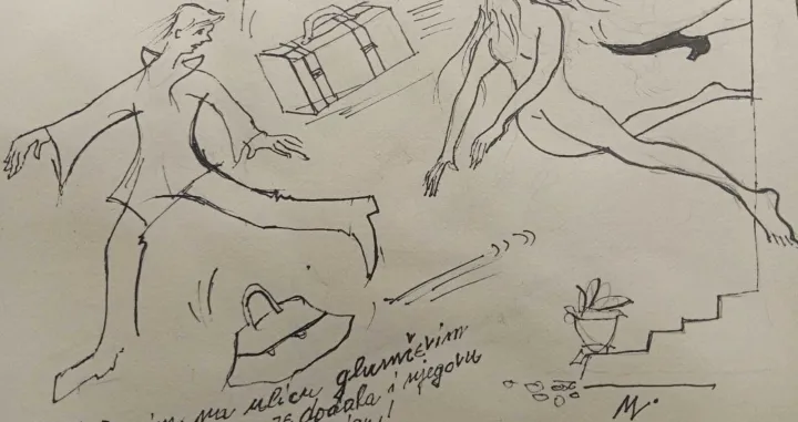 Ilistracija: MAHMUD LATIFIĆ/