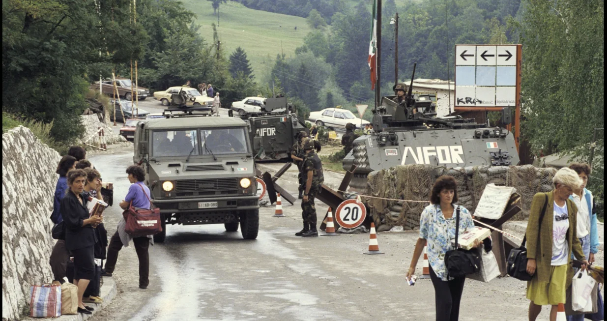 NATO sbage za implementaciju mira u Bosni i Hercegovini, Vraca 1996./