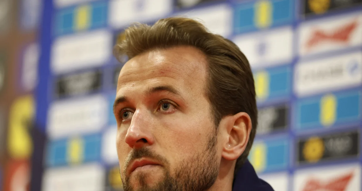 Soccer Football - FIFA World Cup - UEFA Qualifiers - England Press Conference - Arena Kombetare, Tirana, Albania - November 15, 2025 England's Harry Kane during the press conference Action Images via Reuters/Peter Cziborra/Foto: Peter Cziborra