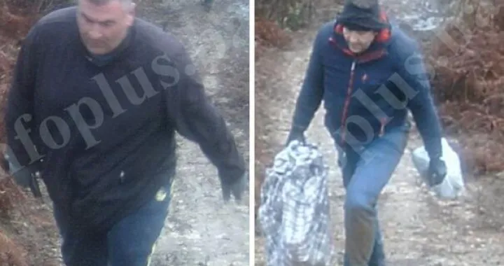 Velemir Gordeljević Vekac, pljačkaš, Kalesija, snimljen sa saučesnikom na području Šekovića/Infoplus