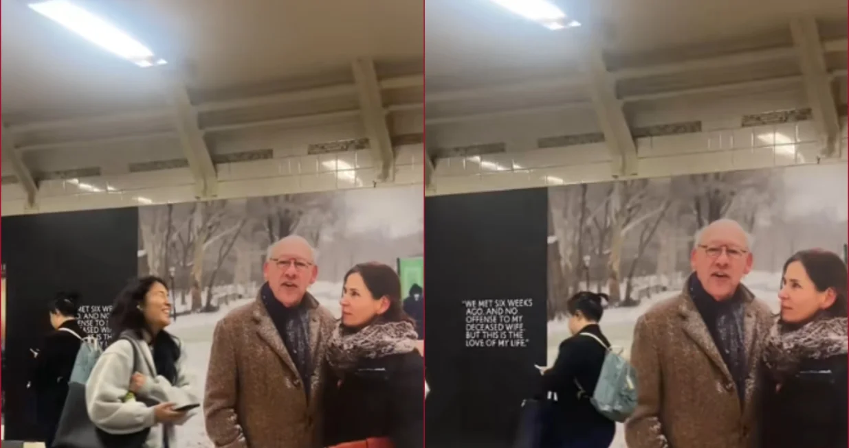 "Bez uvrede mojoj pokojnoj ženi...": Plakat u New Yorku zgrozio milijune žena/Screenshot