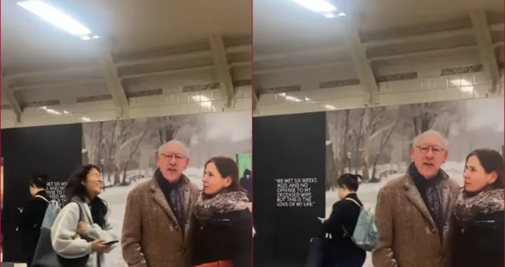 "Bez uvrede mojoj pokojnoj ženi...": Plakat u New Yorku zgrozio milijune žena/Screenshot