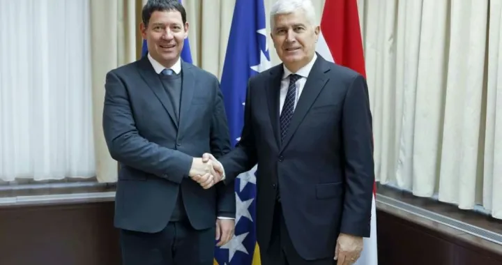 Čović i izaslanik Slovenije za zapadni Balkan/