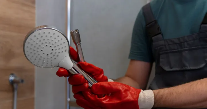 Čišćenje glave tuša//