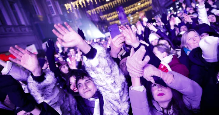 Adi Šoše i Severina publika uoči Nove godine 2024-2025/Damir Deljo